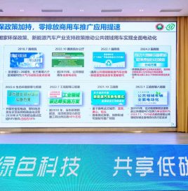 联盟秘书长王震坡在“2024中国新能源商用车技术发展论坛”发表演讲