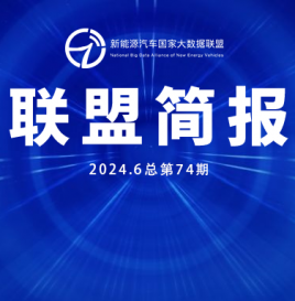新能源汽车国家大数据联盟简报——2024年6月总第74期